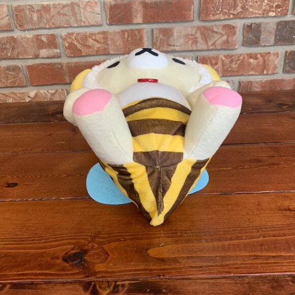 Rilakkuma Bee Costume Bear Cute Kawaii Cream Yellow Bear Wings Toy Plush Easter - Picture 4 of 14